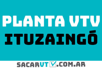 sacar turno en vtv de Ituzaingo