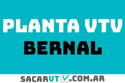 sacar turno en vtv de bernal