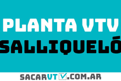 sacar turno en vtv de salliquelo