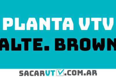 sacar turno en vtv de almirante brown