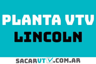 sacar turno vtv Lincoln