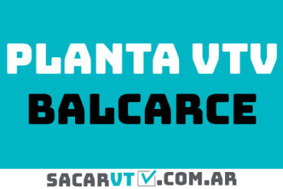 sacar turno en vtv en balcarce