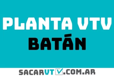 sacar turno en vtv de batan