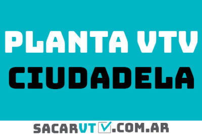 sacar turno en vtv de ciudadela