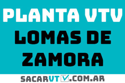 sacar turno vtv lomas de zamora