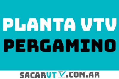 sacar turno en vtv de pergamino