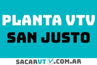 sacar turno en vtv de san justo