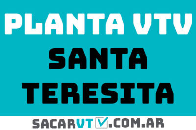 sacar turno en vtv de santa teresita