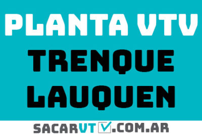 sacar turno en vtv de trenque lauquen