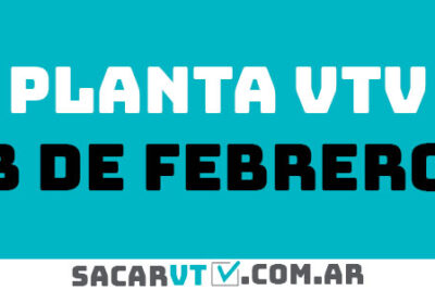 sacar turno en vtv de tres de febrero