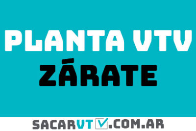 sacar turno en vtv de zarate