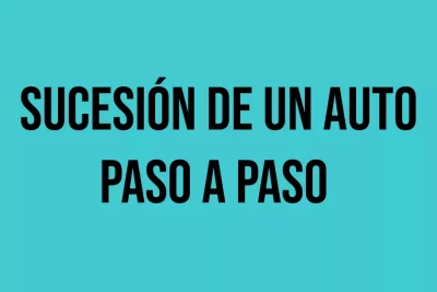 como hacer la sucesión de un auto en argentina