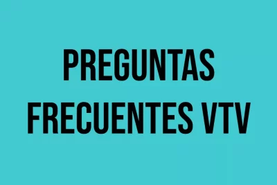 preguntas frecuentes de la vtv