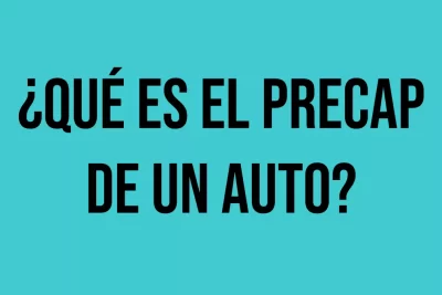 que es el precap de un auto